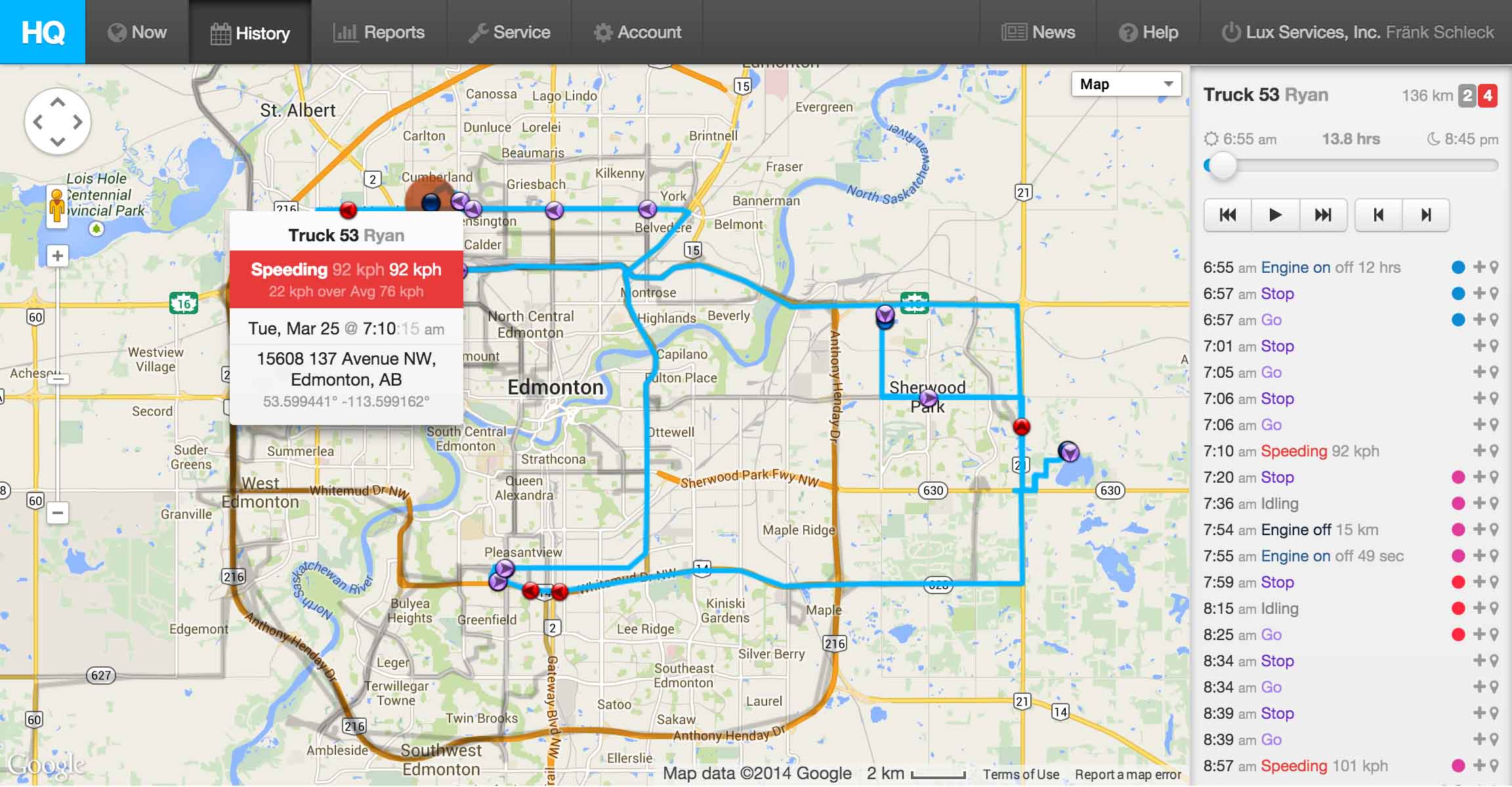 GPS POLICE LINK Realtime vehicle tracking